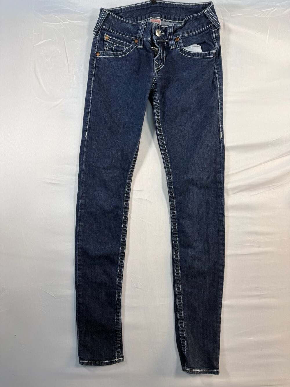True Religion Skinny Jeans Size 28 Dark Wash Denim